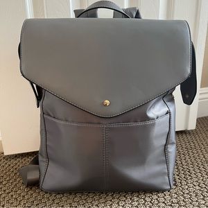 A New Day Grey Backpack Gold Hardware. NWOT.